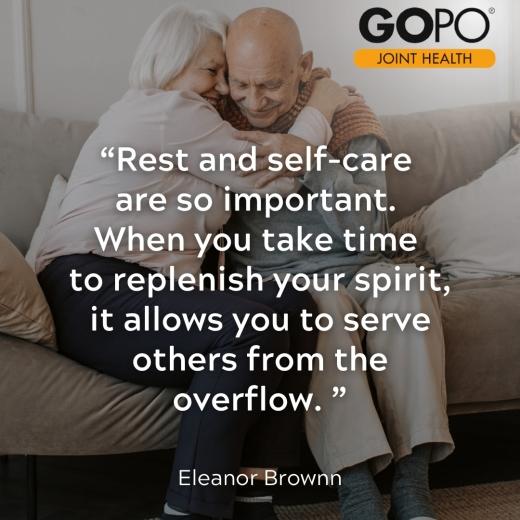 Taking time to rest isn’t a luxury... 