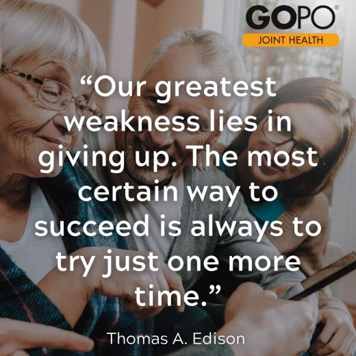 Sometimes progress is simply about... 