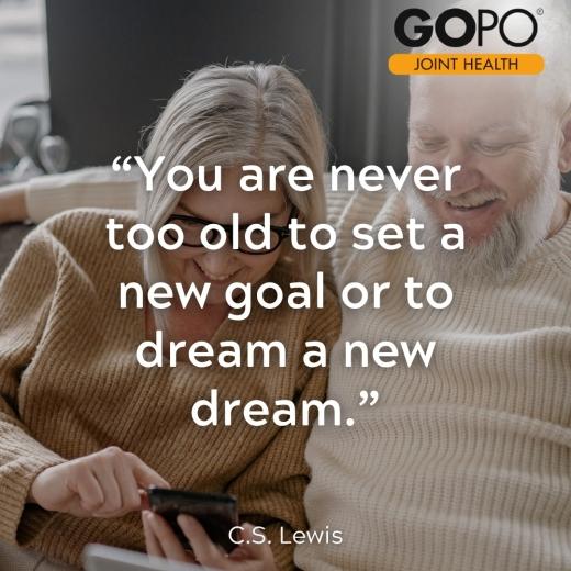 At GOPO® Joint Health, we believe... 
